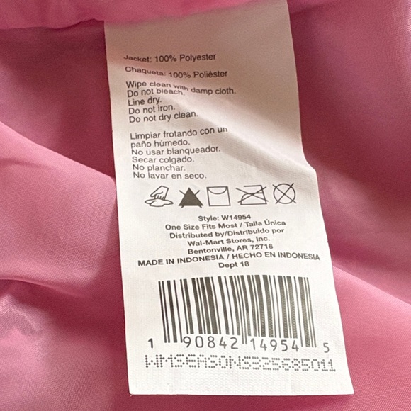 NWOT Fushia Pink Sequin Baseball Jacket - Picture 13 of 13